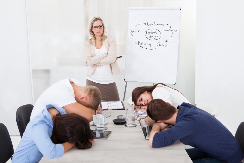 Is it accurate to say that you are Having Bad Meetings?